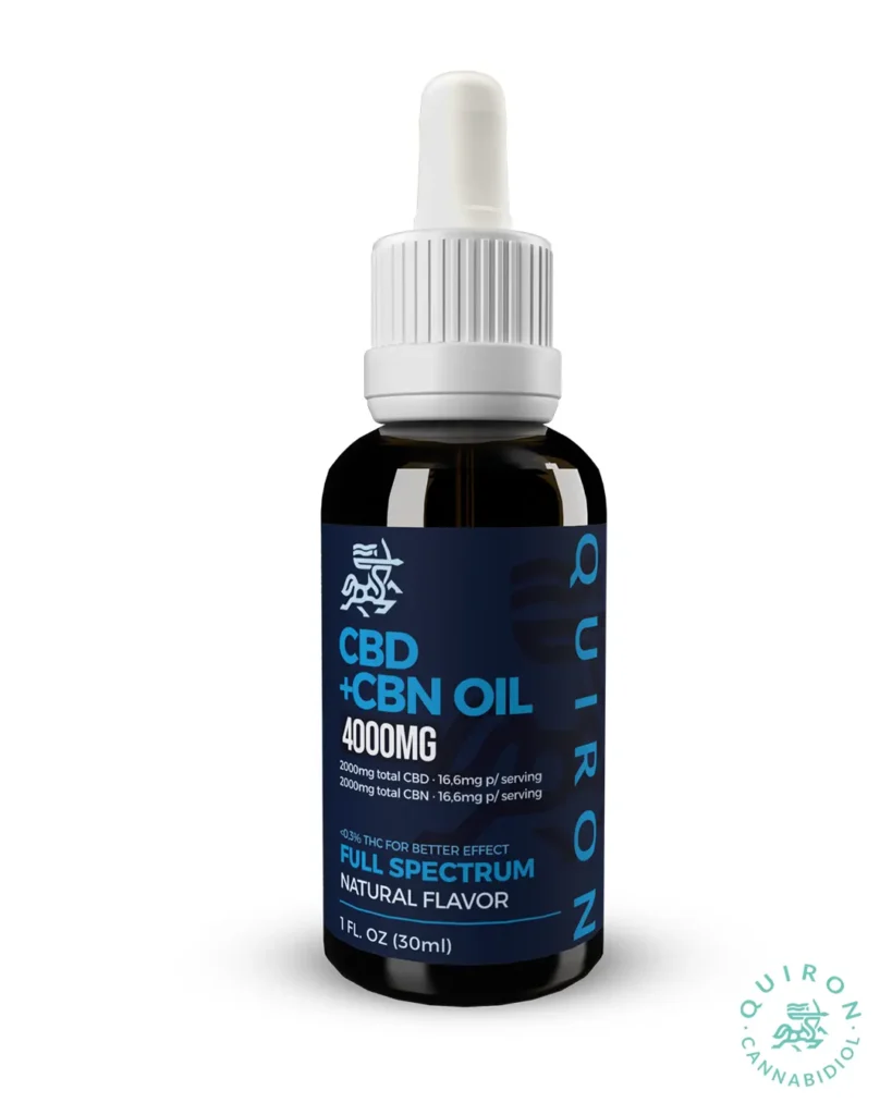 CBD Oil Full Spectrum PLUS 6000mg THC 2mg | QuironCBD